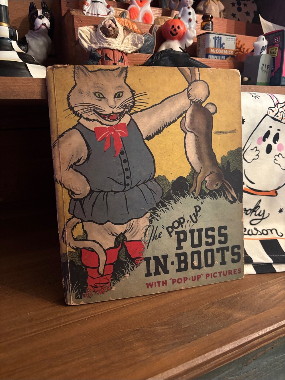 Pop-Up Puss In-Boots 1934 Blue Ribbon C.Carey Cloud and Harold B. Lentz